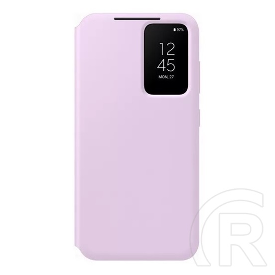 Samsung Galaxy S23 Plus (SM-S916) tok álló (aktív flip, clear view cover) lila