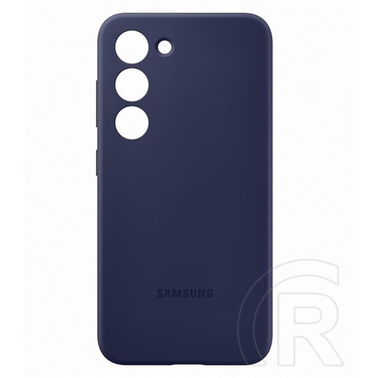 Samsung Galaxy S23 (SM-S911) szilikon telefonvédő sötétkék