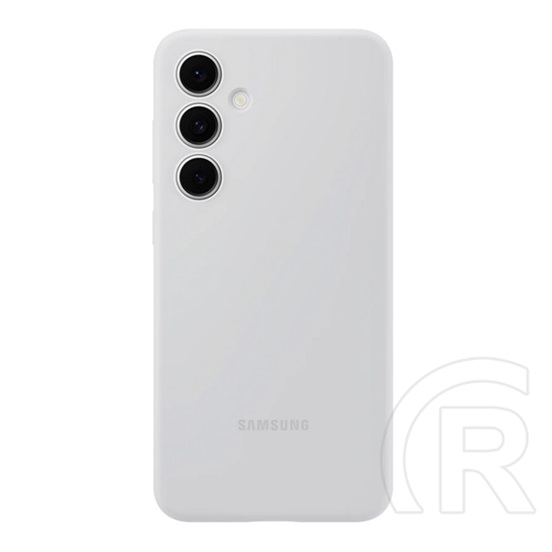 Samsung Galaxy S24 FE (SM-S721)szilikon telefonvédő világosszürke