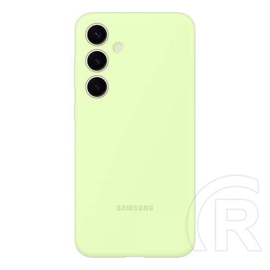 Samsung Galaxy S24 Plus (SM-S926) szilikon telefonvédő világoszöld