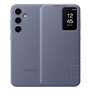 Samsung Galaxy S24 Plus (SM-S926) tok álló (aktív flip, oldalra nyíló, átlátszó előlap) lila