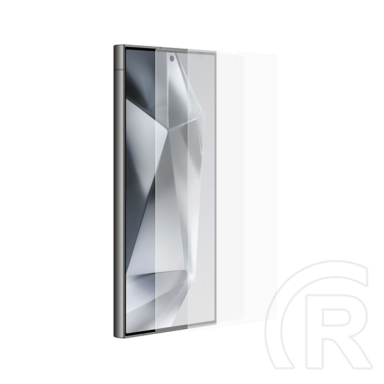 Samsung Galaxy S24 Ultra (SM-S928) képernyővédő fólia 2db (törlőkendő + segédkeret) átlátszó
