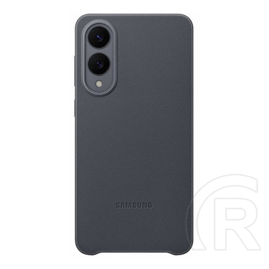 Samsung Galaxy S25 Edge (SM-S937) műanyag telefonvédő (eco vegán bőr hátlap) fekete