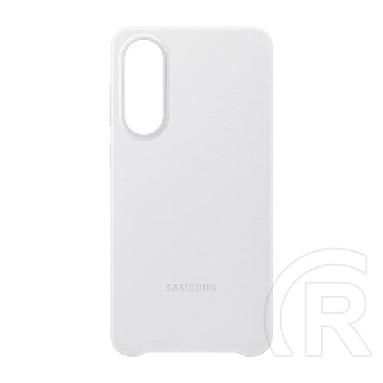 Samsung Galaxy S25 Edge (SM-S937) műanyag telefonvédő (eco vegán bőr hátlap) világosszürke