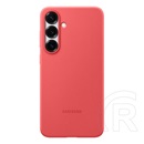 Samsung Galaxy S25 Plus (SM-S936) szilikon telefonvédő piros