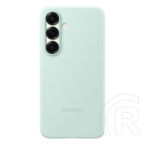 Samsung Galaxy S25 (SM-S931) szilikon telefonvédő mentazöld