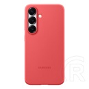 Samsung Galaxy S25 (SM-S931) szilikon telefonvédő piros