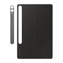 Samsung Galaxy Tab S10 Plus LTE (SM-X826B) tok, bőr hatású (flip, bluetooth billentyűzet, qwerty, angol nyelvű) fekete