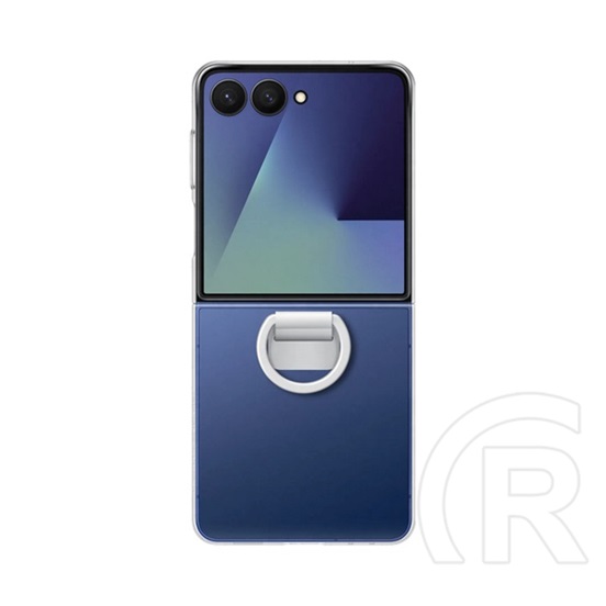 Samsung Galaxy Z Flip7 (SM-F766) szilikon telefonvédő (telefongyűrű) átlátszó