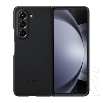 Samsung Galaxy Z Fold5 5G (SM-F946) műanyag telefonvédő (eco bőr hatású hátlap) grafit