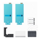 Samsung Galaxy Z Fold7 (SM-F966)  fólia 2db (tükröződésmentes, törlőkendő, külső kijelző + segédkeret) átlátszó