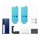 Samsung Galaxy Z Fold7 (SM-F966) szilikon telefonvédő (kézpánt + képernyővédő fólia) átlátszó