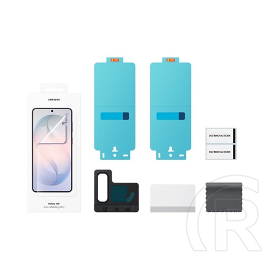 Samsung Samsung Galaxy S26 Plus (SM-S947) képernyővédő fólia 2db (tükröződésmentes, törlőkendő + segédkeret) átlátszó