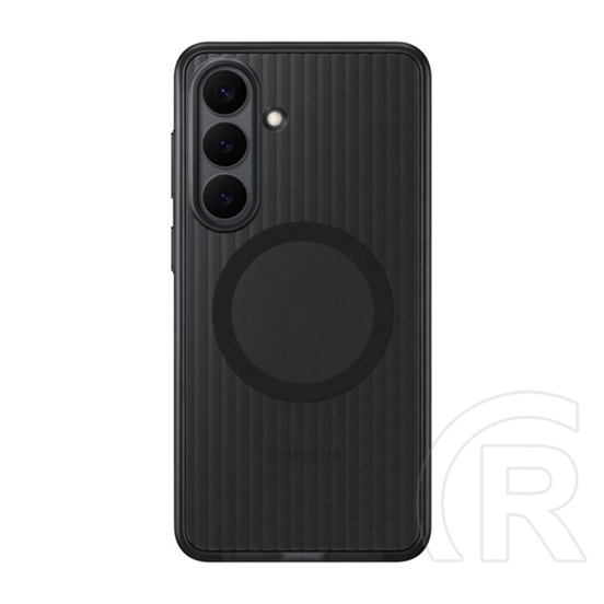 Samsung Samsung Galaxy S26 Plus (SM-S947) műanyag telefonvédő (dupla rétegű, gumírozott) fekete