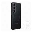 Samsung Samsung Galaxy S26 (SM-S942) szilikon telefonvédő (mágneses, karbon minta) fekete