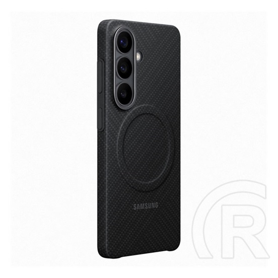 Samsung Samsung Galaxy S26 (SM-S942) szilikon telefonvédő (mágneses, karbon minta) fekete