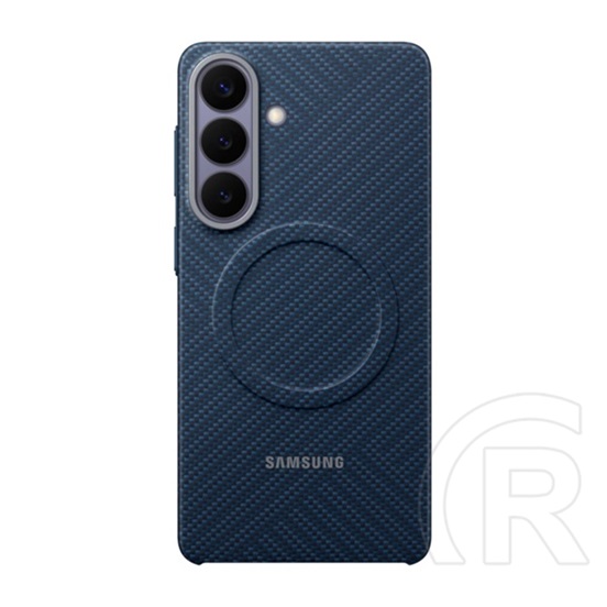 Samsung Samsung Galaxy S26 (SM-S942) szilikon telefonvédő (mágneses, karbon minta) ibolyakék