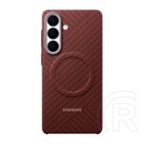 Samsung Samsung Galaxy S26 (SM-S942) szilikon telefonvédő (mágneses, karbon minta) korall