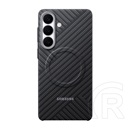 Samsung Samsung Galaxy S26 (SM-S942) szilikon telefonvédő (mágneses, karbon minta) sötétszürke