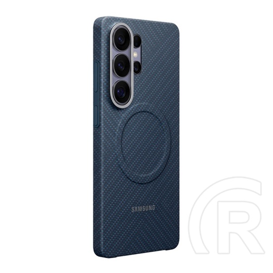 Samsung Samsung Galaxy S26 Ultra (SM-S948) szilikon telefonvédő (mágneses, karbon minta) ibolyakék
