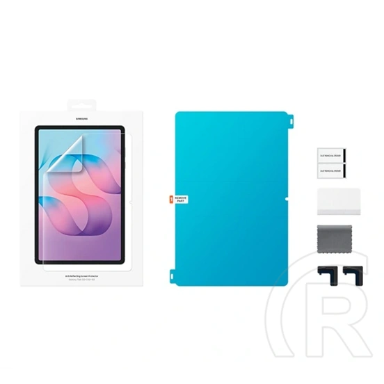 Samsung Tab S12 Plus 5G  képernyővédő fólia (tükröződésmentes, törlőkendő + segédkeret) átlátszó