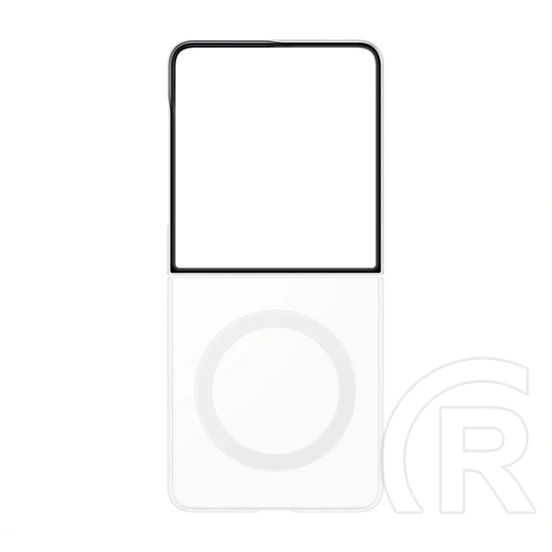 Samsung Z Flip8 műanyag telefonvédő (mágneses) átlátszó