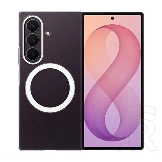 Samsung Z Fold8 Ultra műanyag telefonvédő (mágneses) átlátszó