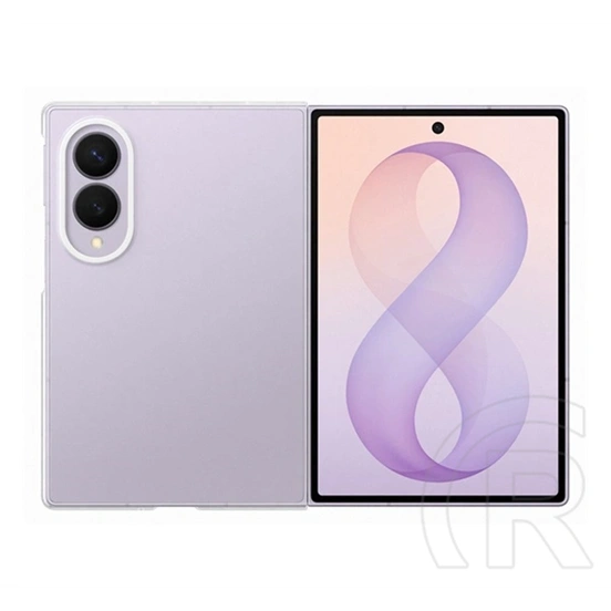 Samsung Z Fold8 műanyag telefonvédő átlátszó