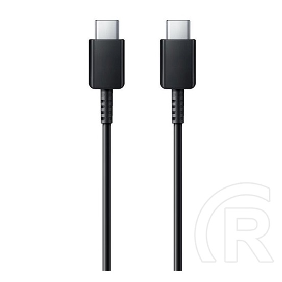 Samsung USB adat- és töltőkábel (C dugó / C dugó, 1 m, fekete)