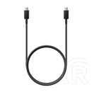 Samsung USB adat- és töltőkábel (C dugó / C dugó, 5A, 100W, 1 m, fekete)