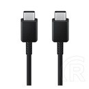 Samsung USB adat- és töltőkábel (C dugó / C dugó, 5A, 100W, 1,8 m, fekete)