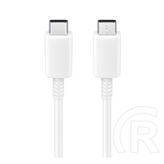 Samsung USB adat- és töltőkábel (C dugó / C dugó, 1 m, fehér)
