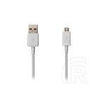 Samsung adatkábel és töltő (usb - microusb, ecb-du4, 100cm) fehér