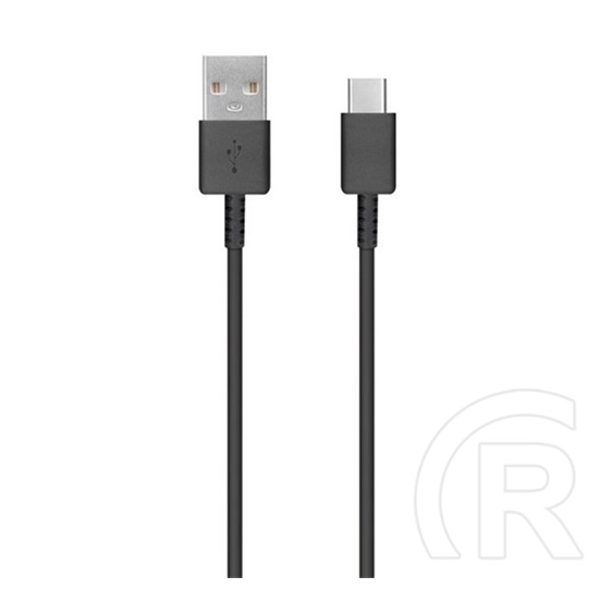 Samsung USB adat- és töltőkábel (A dugó / C dugó, 80 cm, fekete)