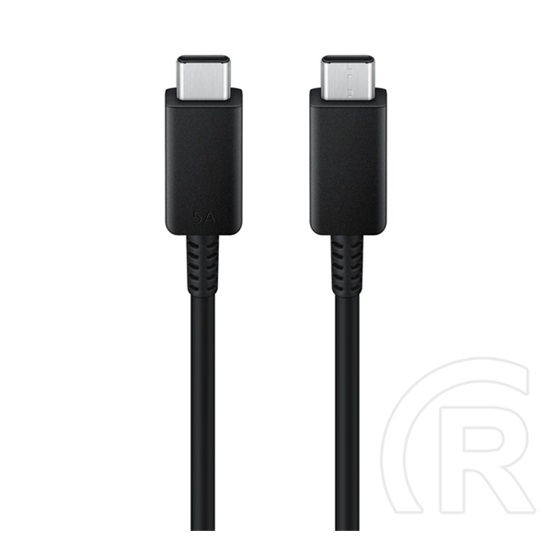 Samsung adatkábel (type-c - type-c, 5a, 100w, pd gyorstöltő, 180cm) fekete