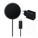 Samsung asztali töltő (25w, gyorstöltő, wireless, qi 2.2 + hálózati töltő) fekete
