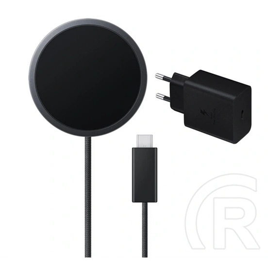 Samsung asztali töltő (25w, gyorstöltő, wireless, qi 2.2 + hálózati töltő) fekete