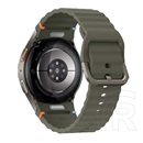 Samsung galaxy watch 7 okosóra (esim, szilikon csuklópánt, 40mm) sötétzöld