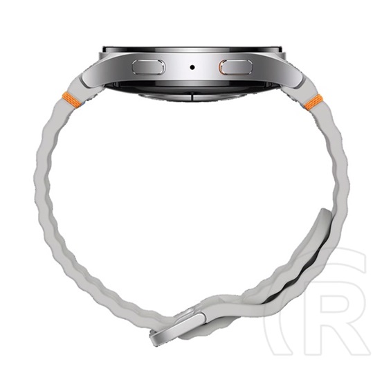 Samsung galaxy watch 7 okosóra (esim, szilikon csuklópánt, 44mm) ezüst