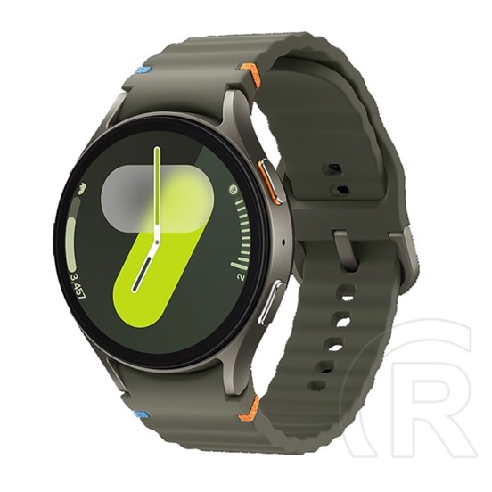 Samsung galaxy watch 7 okosóra (esim, szilikon csuklópánt, 44mm) sötétzöld