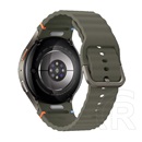 Samsung galaxy watch 7 okosóra (esim, szilikon csuklópánt, 44mm) sötétzöld