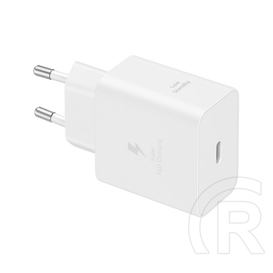 Samsung hálózati töltő type-c aljzat (45w, pd gyorstöltő) fehér