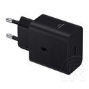 Samsung hálózati töltő type-c aljzat (45w, pd gyorstöltő) fekete