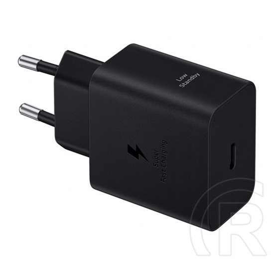 Samsung hálózati töltő type-c aljzat (45w, pd gyorstöltő) fekete