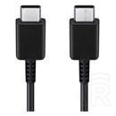 Samsung hálózati töltő type-c aljzat (5v / 2000 ma, 15w, gyorstöltés támogatás + type-c kábel) fekete