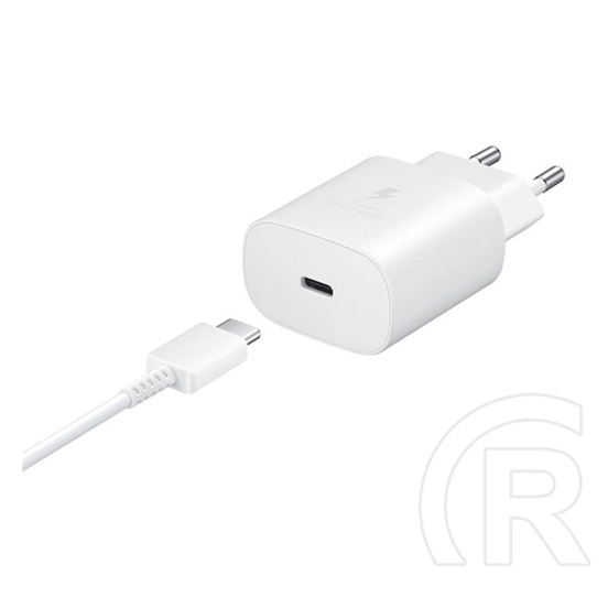 Utángyártott hálózati töltő (USB-C aljzat, 25W, EP-DA905BWE USB-C kábellel, fehér)