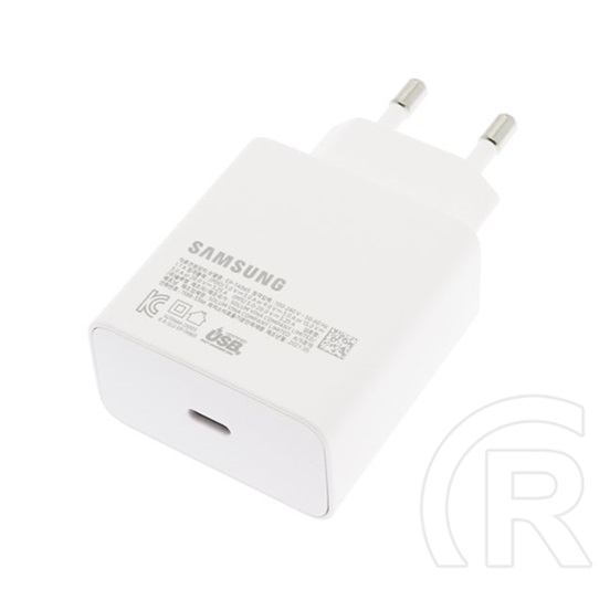 Samsung hálózati töltő type-c aljzat (5v / 3000ma, 65w, gyorstöltés támogatás) fehér