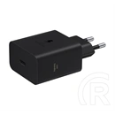 Samsung hálózati töltő type-c aljzat (60w, pd gyorstöltő, fekete)
