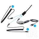 Sandberg Headset Pro mikrofonos fejhallgató (USB, RJ9/R11, sztereo, fekete)