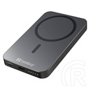Sandberg Mag Wireless Powerbank 5000 hordozható akkumulátor (5000 mAh, USB-C 18W bemenet, USB-C 20W kimenet, vezeték nél